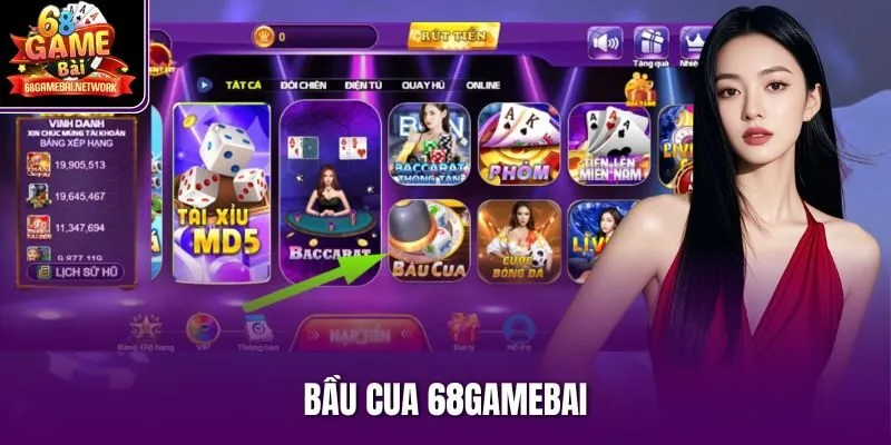 Bầu cua 68gamebai