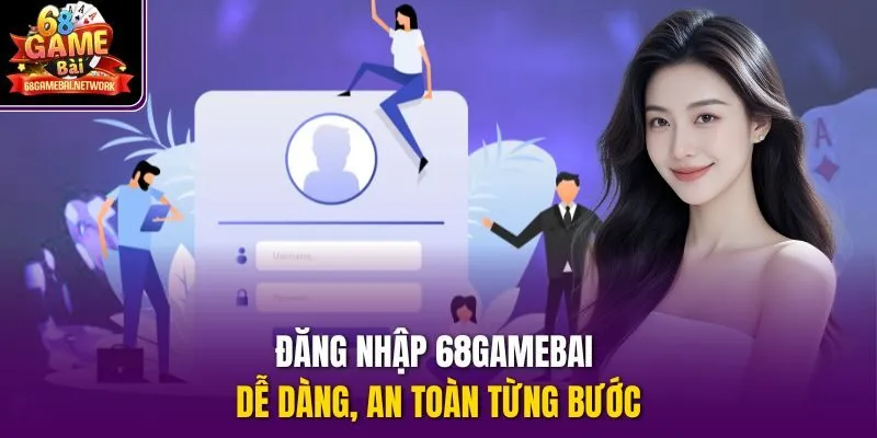 Đăng nhập 68gamebai dễ dàng, an toàn từng bước